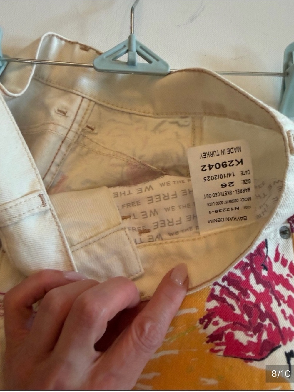 Free People tulip barrel jeans. - Picture 8 of 10